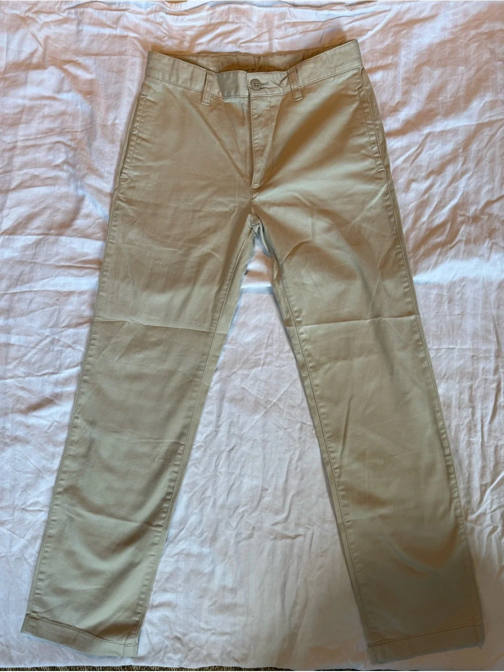 Boys School Uniform Flat Front Khakis! Gap size 18 Slim